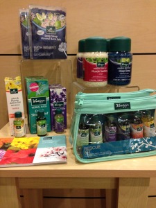 A small selection of the great new Kneipp products we have!