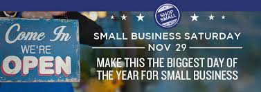 Shop local and save on Small Business Saturday!