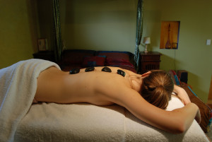 NOT what a hot stone massage looks like!  (Photo courtesy of wikimedia commons)