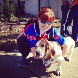 Cassie and her dog Ernie