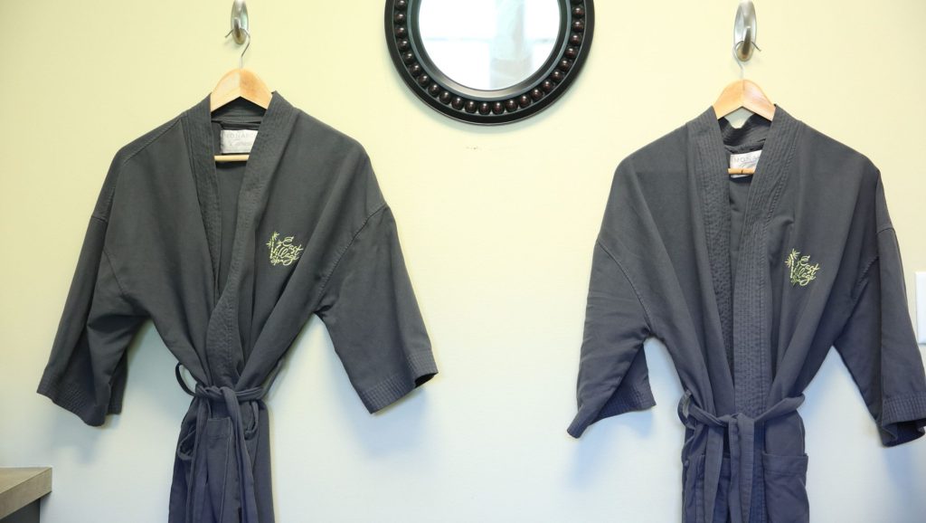 Robes at East VIllage Spa